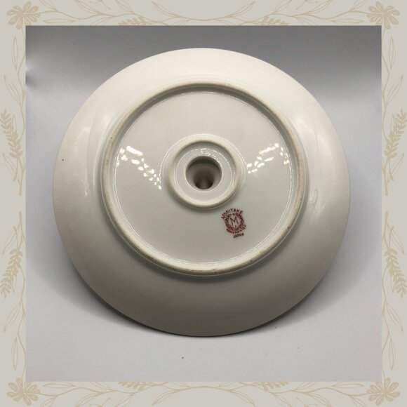 Vintage Hand Painted Noritake Handled Bon Bon or Lemon Dish - Picture 3 of 3